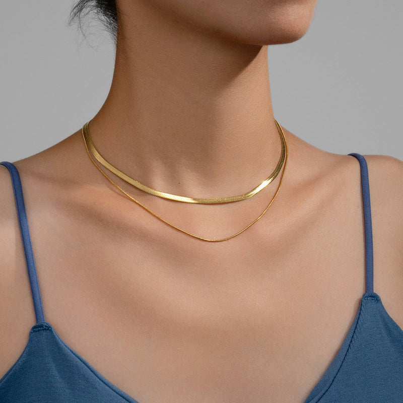 LUSSO Chiara Double Layered Necklace