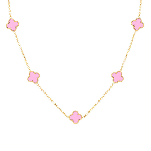 LUSSO Rosa Clover Necklace