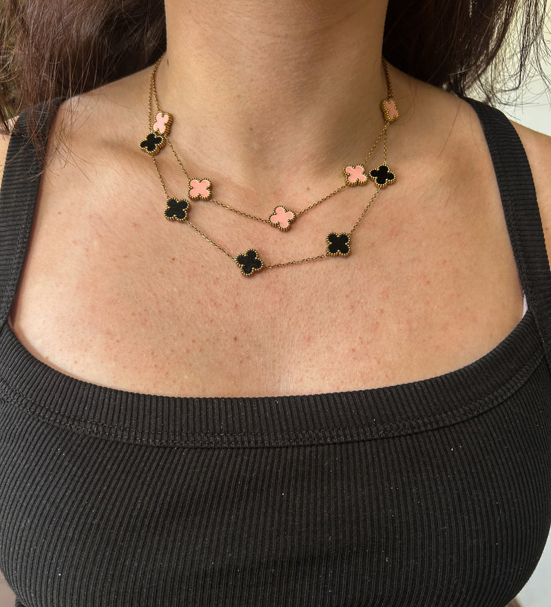 LUSSO Rosa Clover Necklace