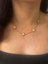 LUSSO Rosa Clover Necklace