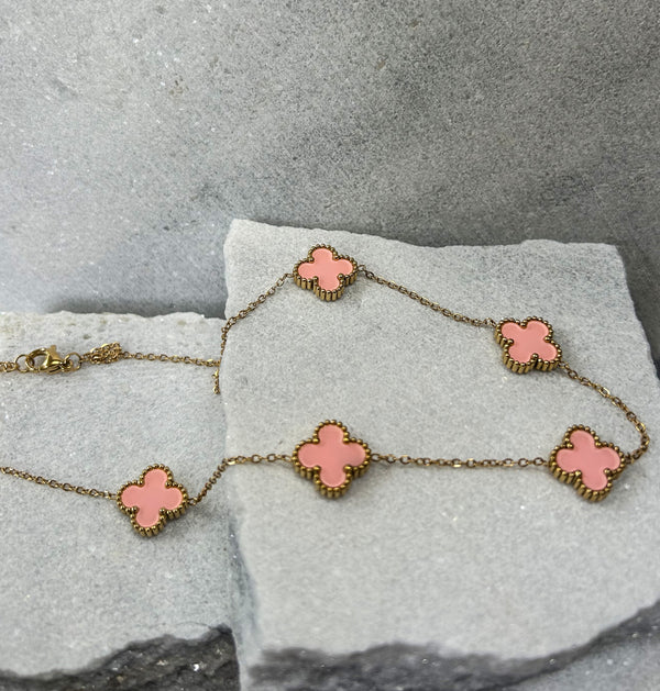 LUSSO Rosa Clover Necklace